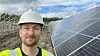 Thomas Haugstenrød, leder for solkraft i Østfold Energi.