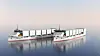 Disse containerskipene skal seile mellom Norge, Sverige og Tyskland. Illustrasjon: Naval Dynamic