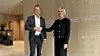 Business Leader Europe North i Honeywell Fire, Paul de Bruin, og administrerende direktør i Berggård Amundsen, Hege Amundsen Elvestad er begge svært fornøyde med den inngåtte avtalen.