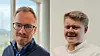 Fra venstre, Thomas Marstrand, leder i avdeling for eiendomsforvaltning og Sondre Leonhardsen, Leder bærekraft og teknologi i Kjeldsberg Eiendomsforvaltning.