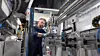 Ved SINTEF Battery Lab, tilbyr SINTEF et toppmoderne, samarbeidsmiljø for batteriforskning, prototyping og småskalaproduksjon – som støtter hele batteriverdikjeden. Foto: Thor Nielsen/SINTEF