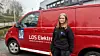Førsteårslærling Helene Gjøsæter har funnet seg godt til rette hos LOS Elektro. Foto: LOS Elektro