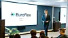 Vi trenger mer kraft raskere, sa Aasland under møtet. Foto: Euroflex