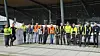 Det er en sammensveiset og dyktig Bravida-gjeng som passer på at elektriske installasjoner fungerer på Bergen Lufthavn. Foto: Bravida