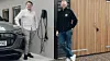 Avtroppende CEO Eirik Jørgensen til venstre og Fredrik Lima, ny CEO i amina til høyre.
