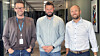 Håvard Kristiansen, Kåre Klingenberg og Trond-Lauritz Larsen gleder seg over Bravidas automasjonssatsing både nasjonalt og nå spesifikt i Agder.