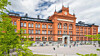 Södra Latins gymnasium, en av 160 AI-styrte bygninger som minsker energiforbruket og ikke minst utgiftene. Foto: Ingemar Edfalk Ingemar Edfalk