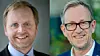 Bjørn K. Haugland, adm.dir. i Skift og Kim R. Lisø, konsernsjef i GK.