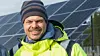 Trond Ahlquist, prosjektleder for Ørje solkraftverk (Foto: Stian Norum Herlofsen, Akershus Energi)