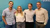 Bildet: Fra venstre, Petter Olstad, Kristin Steinsland, Sander Hamborg og Aleksander Fridén.