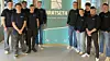 Samlet til kickoff-uke i Sunndalsøra var fra venstre Kristoffer Sletnes, Kacper Plelach, Emil Kristoffersen Svenheim, Emil Warmøy, Sindri Torvik Eythorsson, Kevin Hafsås Oldervik, Ida Strand, Henrik Kringstad Blomsnes, Yevhen Slizko og Mykhailo Nazarevsky. Foto: Opplæringskontoret for elektrofag Møre og Romsdal.