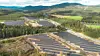 Furuseth solkraftverk er det første storskala bakkebaserte solkraftverk som har fått konsesjon i Norge. Foto: Solgrid