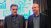 Arild Bjørkedal (tv) fra Schneider Electric og Ove Guttormsen fra NHO Elektro under lanseringen av rapporten Bruk av kunstig intelligens i norsk næringsliv. Foto: NHO Elektro