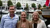 På bildet ser vi fra venstre, Mattias Lilja Graflund (Sverigesjef og EVP Growth Markets), Kristin Vestgren Sæterøy (CEO), Silja Vestad (CMO) – Norge har lyktes med elbilen. Nå må vi lykkes med systemet rundt den. I en tid preget av svingninger, mindre energioverskudd og begrenset nettkapasitet, er delt hjemmelading med smart utnyttelse av eksisterende kapasitet den mest effektive ladeløsningen for alle, sier Kristin V. Sæterøy, CEO i Joulia.
