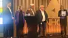 Fra venstre: Vidar Fiskum, Norsk Eiendom, Kristin Lind, Fornybar Norge, Tore Strandskog, Nelfo, Bård Folke Fredriksen, NBBL, og Statssekretær Elisabeth Sæther i Energidepartementet. Foto: NBBL