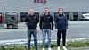 På bildet ser vi fra venstre: Hovedprosjektleder Eskil Hovin i Bravidas serviceelektroavdeling for næringsbygg i Trondheim, Fredrik Børgesen, driftssjef i ASKO Midt-Norge AS, og Mikael Gunnarson, serviceleder i Bravidas serviceavdeling for VVS og klima i Trondheim.