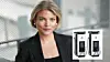 Emma Wallin, som er ny ansatt som Business Development Manager for e-mobility i Schneider Electric, forteller at den nye EVlink Pro DC elbilladeren er enkel å installere, bruke og vedlikeholde.