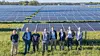 Fra venstre: Mads Enevoldsen. Ænergy, Lars Naur, Jysk Energi-sjef, Andreas Rasmussen, utbyggingsleder i Ænergy, Morten Porse Ænergy-sjef, Kristian Gautesen, Endra-sjef, Pablo Barrera Haugaland Kraft-sjef og Endra-styreleder, Espen Nilsen, Endra og Rune Idsø. Endras finansdirektør. |Foto: Ænergy