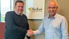 Fra venstre Byggeleder vegdrift Elektro Salten, Eivind H Bakken, Nordland Fylkeskommune, Administrerende direktør Tom Erlend Kristiansen, Nordkontakt AS. Foto: Nordkontakt