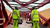 Jobben med gangbroen over Brakerøya Stasjon er en spennende jobb for Mer Elektro som har kontor og base i Oslo.